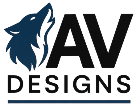 AV DESIGNS Logo